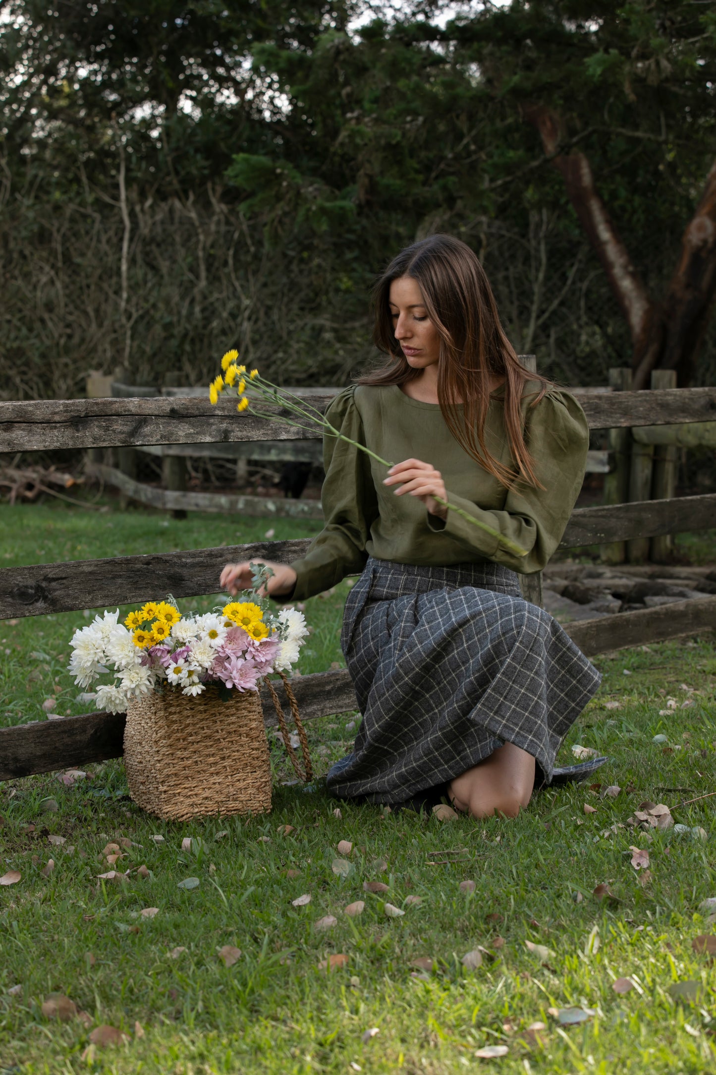 Blusa Margarita Lino